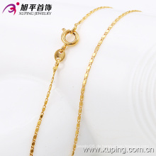 Xuping Mode 18k Gold Farbe Halskette (42497)